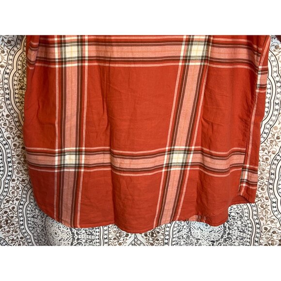 Volcom Mens Classic Fit Plaid Short Sleeve Button-Up Shirt Size M - Picture 7 of 10